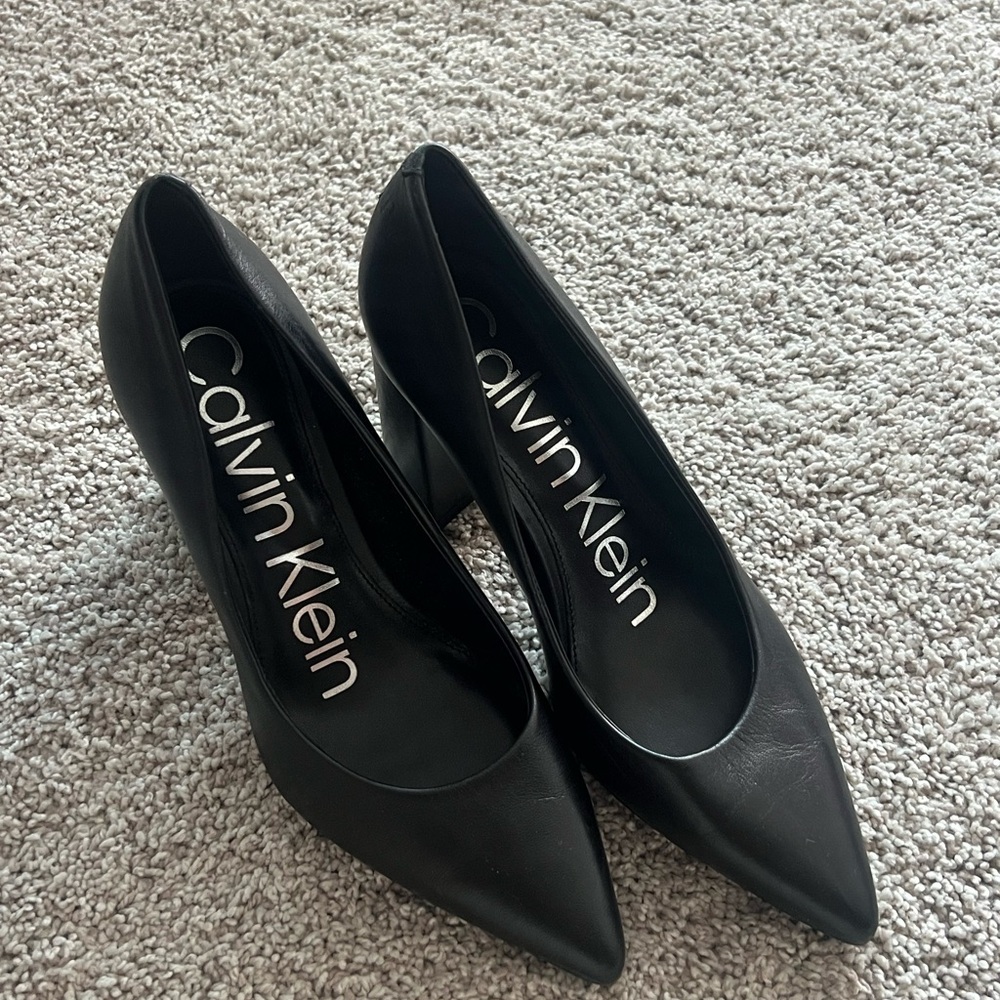 Calvin Klein Black Heels for Women